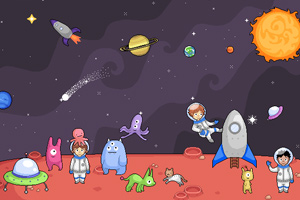 探索外太空小游戏,探索外太空在线小游戏,探索外太空小游戏下载_小点游戏